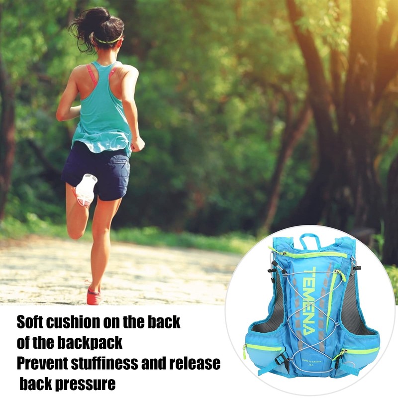 Alomejor Running Hydration Backpack Vest Outdoor Cycling Hydration Backpack Marathoner