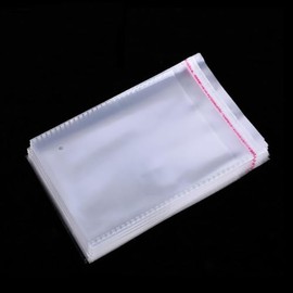 IQMLQV Cellophane Bags 10x13 inches,Clear Cello Bags 10x13 Inches,100 Micron Thickness Resealable Self-Sealing Poly Bags Great for Clothes, Shirts, Pants, Foods, Flyers, More