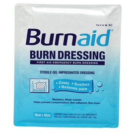 Burn Dressing, Sterile, White
