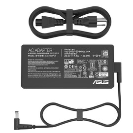 150W AC Charger Fit for ASUS TUF Gaming A15-FA506IH A17-FA706IH FX505GT FX505DT A18-150P1A ROG G531GT-AL123T XS53 G531GD Zenbook Pro 14 A18-150P1A 20V 7.5A Laptop Adapter Power Supply Cord