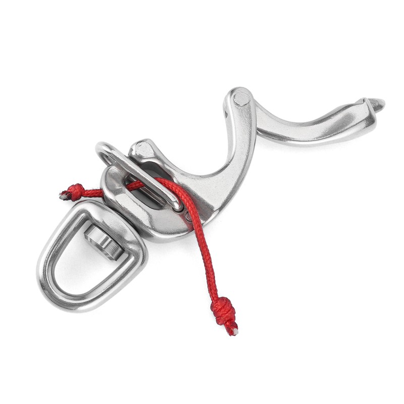 Boat Fast Eye Snap Hook 316 Stainless Steel 360° Rotation