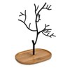 Navaris Metal Jewellery Tree Stand - Organiser Hanger Display Holder