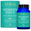 FRISKA Women’s Daily Digestive Enzyme and Probiotics Supplement, Advanced Natural