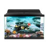 PVC Adhesive Seabed Rock Pattern Aquarium Background Poster Sticker Fish