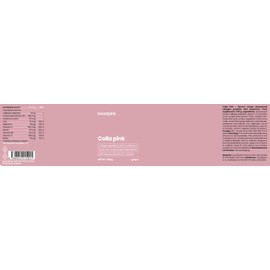 BeastPink BeastPink Colla Pink - Sch?nheitsdrink fr Frauen, mit Hyalurons?ure, Kollagenpeptiden, Traubenkern-Extrakt, Selen & Zink, zuckerfrei, untersttzt Haut, Haare & N?gel (240 g, Trauben)