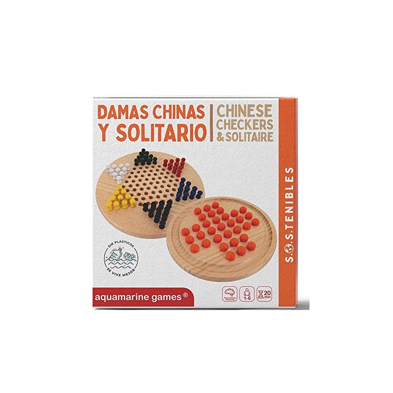 Aquamarine Games Chinese Ladies and Solitaire FSC100% NC-COC-059290 (CP056)