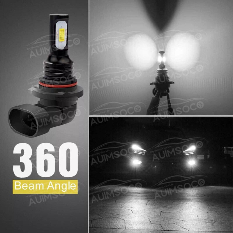 AUIMSOCO HB4 9006 LED Car Light Bulbs 6500K Conversion Kit