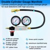 JoyFans Cylinder Leak Down Tester Kit, Tu-21 Small Engine Combustion