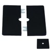 Wall Split Flange Plumbing Cover Plates, Square Shower Arm Flange