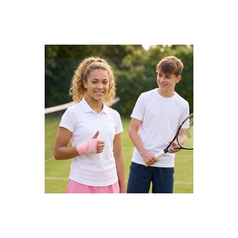 Kids Wrist Brace Set 4 Pack Adjustable Support Straps for