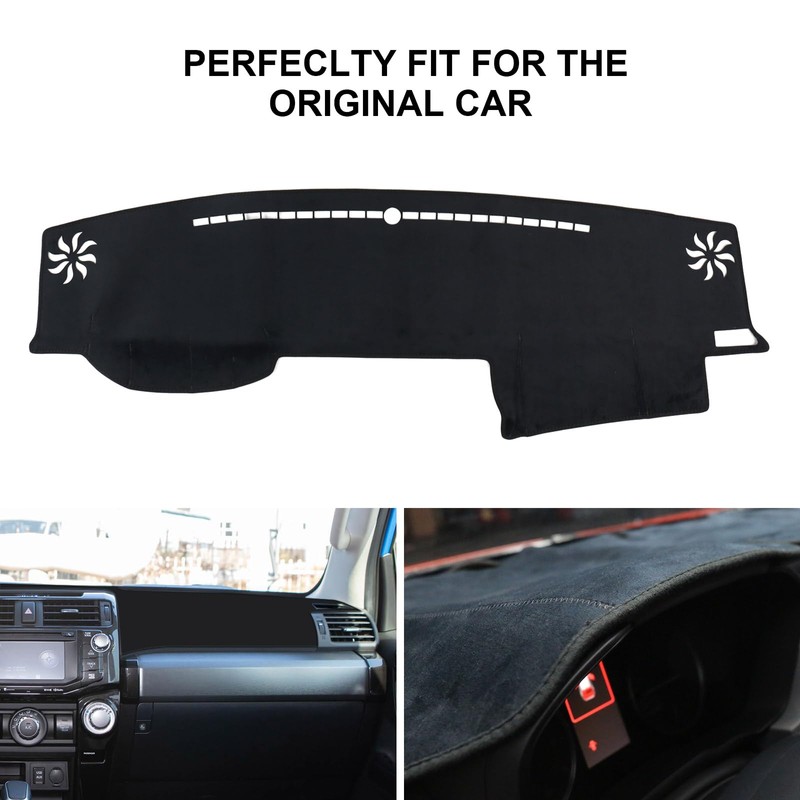 BILOPER Dash Cover for Toyota 4Runner 2010-2024 Accessories Flannel Dashboard