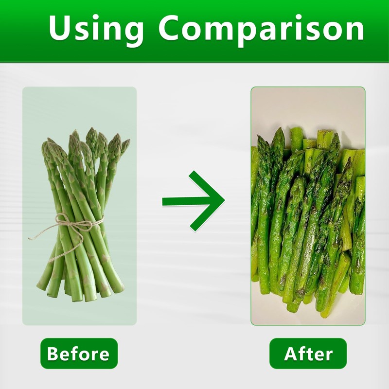 Asparagus Peeler with 6 Precision Blades, Screw Clamp & Pestle,