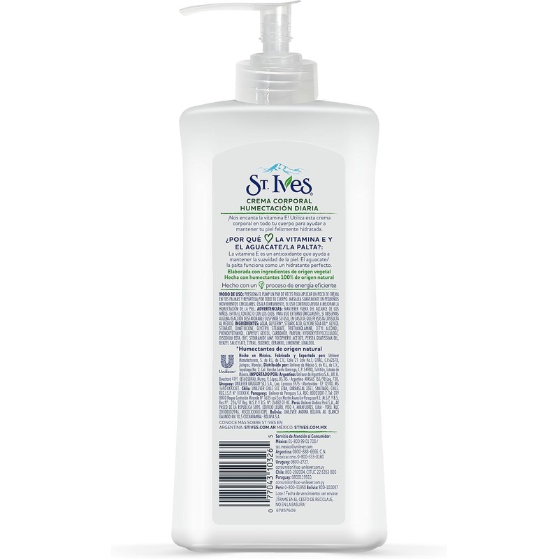 ST IVES Crema Corporal Colágeno y Elastina Piel Renovada 532ml