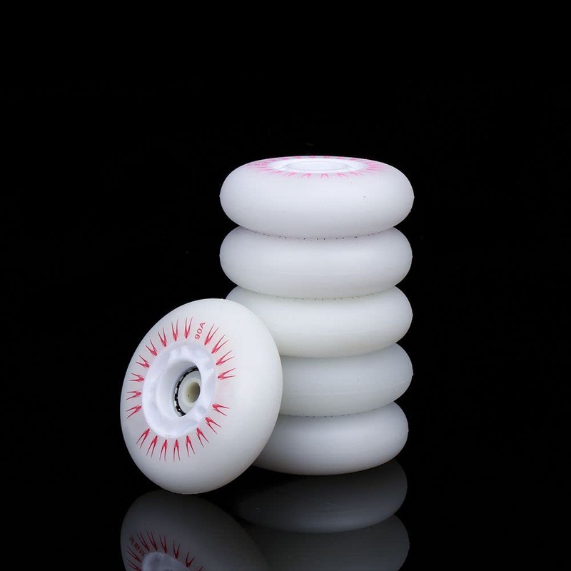 CENPEK 4 pieces Inline Roller Skate Wheels with Led, Durable