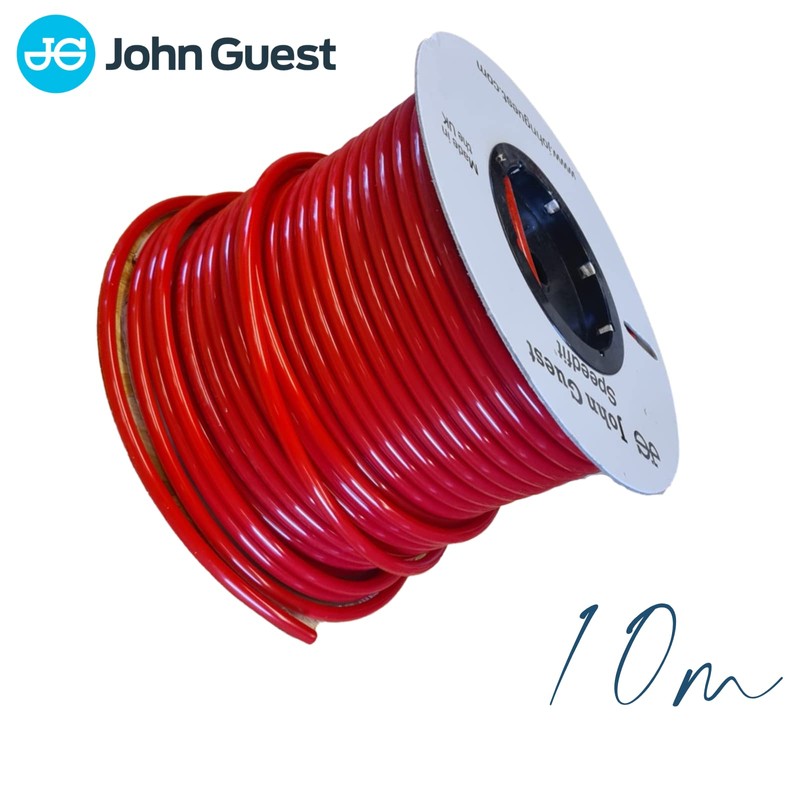 (10M) John Guest 12mm Red Water Pipe 12mm OD 9mm…