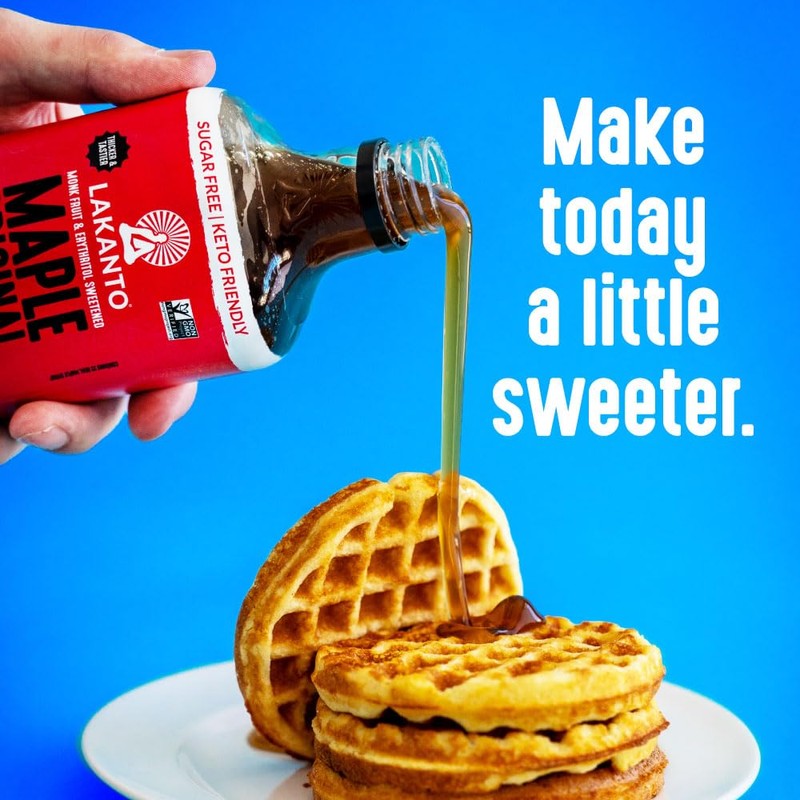 Lakanto Sugar Free Maple Syrup With Monk Fruit & Erythritol