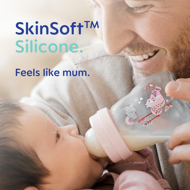 MAM Feel Good Glass Bottle (260 ml, Unisex)