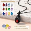 GoldChic Stainless Steel Memorial Urn Necklace for Ashes Women Men