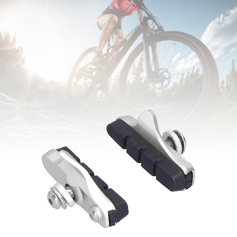 ZTTO Road Bike Brakes Pads Bicycle CBrake NoNoise NoSkid Rubber
