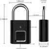 Fingerprint Padlock Rawrr Gym Locker Padlock Metal Keyless Thumbprint Lock