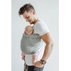 Shabany Ring sling, carrier sling, 100% organic cotton for newborns