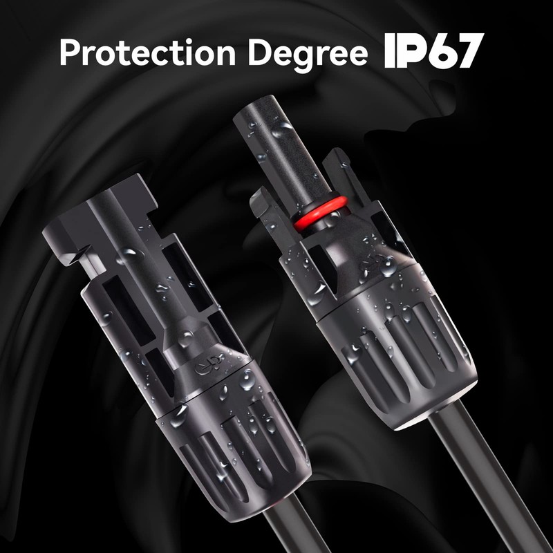 Cleqee Solar Connector Y Branch Parallel Adapter 1 Pair 1