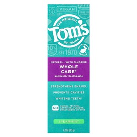 TOMS OF MAINE Spearmint Whole Care Toothpaste, 4 OZ