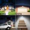 FLITI Battery Powered Motion Sensor Security Light(2 Pack),5000K 1000LM High