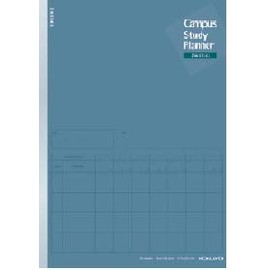 Campus Study Planner 2 Weeks Ruled B5 Navy No-Y80LT-DB