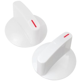 2 Pack WH1X2721 Dryer Knob Replacement Fit for Hotpoint GE Dryer Machine DSKS433EA0WW, DSKS433EB0WW, Replace AP2044893 123C7931 EA271094 PS271094, New Qblahip Replacement
