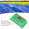 Green PWM Solar Charge Controller LCD Large Screen Display Photovoltaic