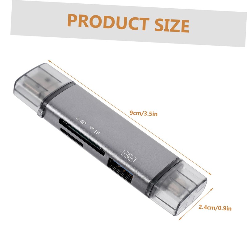 CHILDWEET USB OTG Adapter Memory Card Reader Card Adapter High-Speed