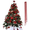Christmas Tree Decoration Baubles Snowflakes Droplet Garland Heart Set 35pc