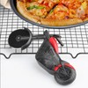 HAPPOW Motorcycle Pizza Cutter with Sharp Stainless Steel Cutting Wheel