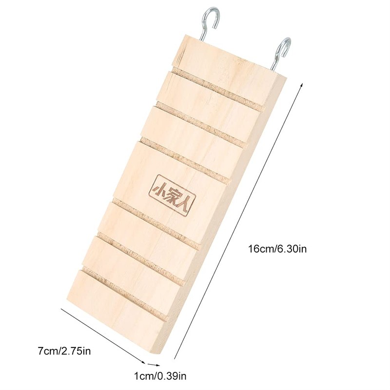 Rabbit Hutch Ramp Replacement Board Pet Wooden Ladder Hamster Bird