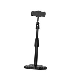 Housoutil 1pc Telescopic Desktop Phone Holder Invisible Stand for Live Broadcast Anti-Skid Design Practical Tabletop Support for Video Calls and Music Material