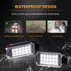 DERMOKA LED License Plate Light For 2010-2013 Chevy Camaro Tag