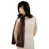 Long Solid Satin Chiffon Lightweight Silky Scarf Wrap 35+ Colors,