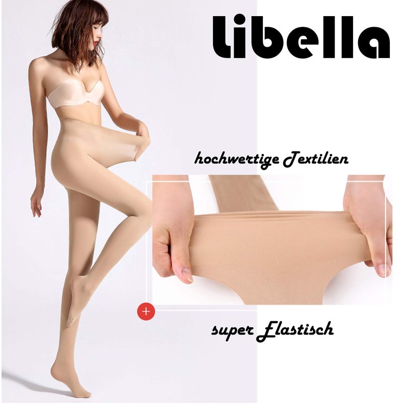 Libella Colourful women's tights 80 denier opaque microfibre in classic