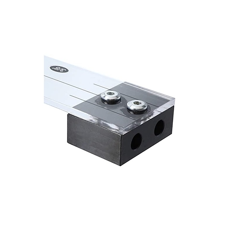 Namvo 1/4" Dowel Drilling Guide Jig Straight Pocket Hole Dowelling
