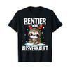 Reindeer War Ausverkauft Christmas T-Shirt, black