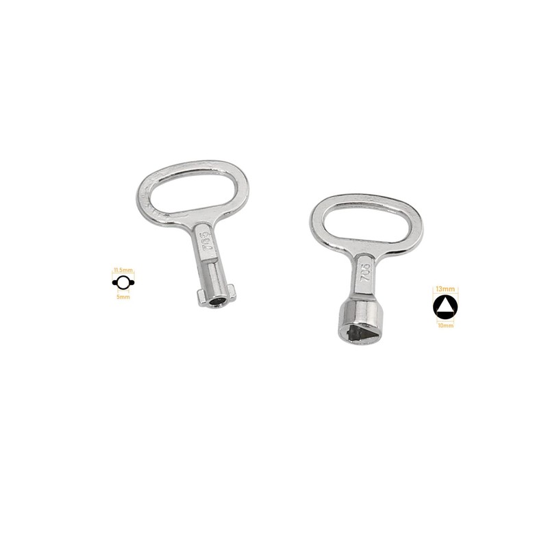 DGBRSM 6IN1 Multi-functional Utility Key Kit for Various Valves Such