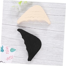 LALAFINA 2pairs High Heel Insoles of Antiskid Eva Foot Pads for Comfortable Support High-heeled Shoes Soft and Design for Pressure Relief and Skin Tone