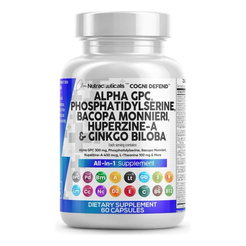 Memoria Y Claridad Soporte Total Premium 60caps Americano