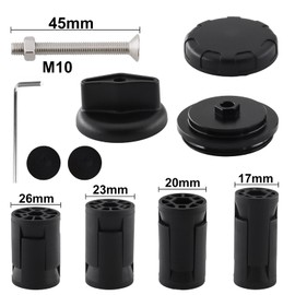 TOKSEO Airtag Bicycle Holder, Anti-Theft Waterproof, Hidden Airtag Holder Bicycle for Bicycles with Holes in the Fork (AirTag Not Included)