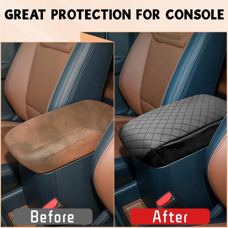 nuoozy Center Console Cover Compatible with Ford Maverick 2022-2025 XL/XLT/Lariat/Tremor/Lobo