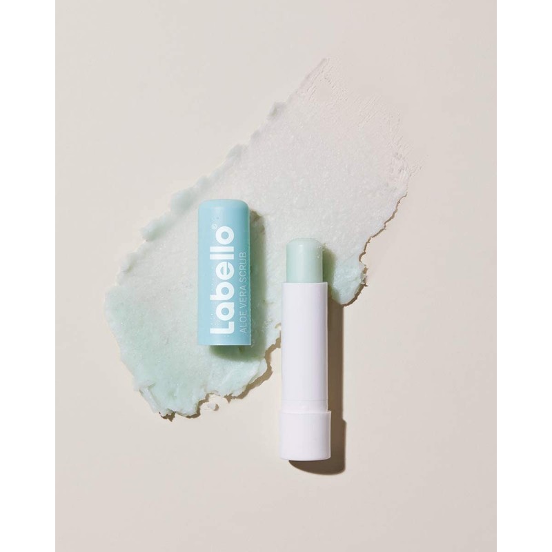Labello Lip Scrub Aloe Vera (5.5 ml), Innovative Lip Balm