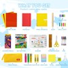 87 Piece Back to School Supplies Kit for Grades K-8,