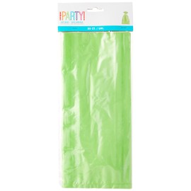 Lime Green Large Cellophane Bags (27cm x 12cm) 30 Count - Vibrant and Durable Packaging for Gifts and Treats