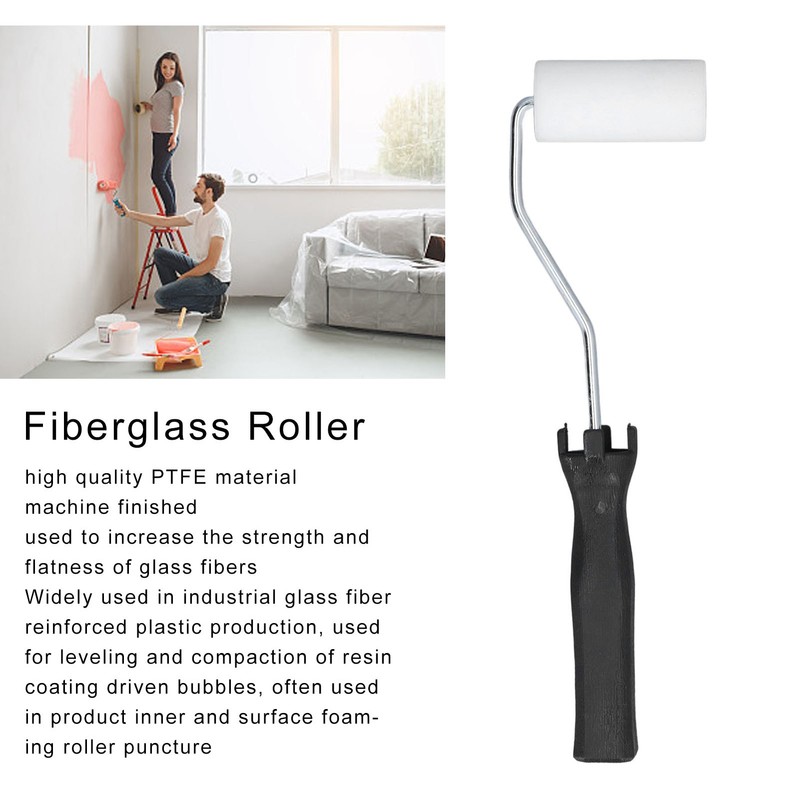 Fiberglass Laminating Roller Ergonomic Efficient Cleaning Free Fiberglass Bubble Paddle